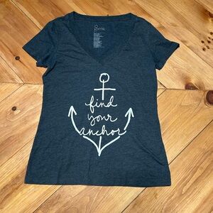 Find your Anchor Navy Graphic Tee size M